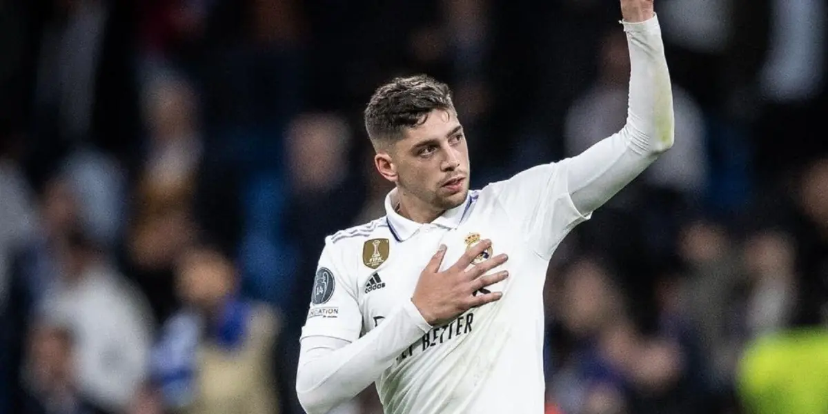 Federico Valverde tiró un lujo e hizo que lo aplaudiera toda la parcialidad del Real Madrid