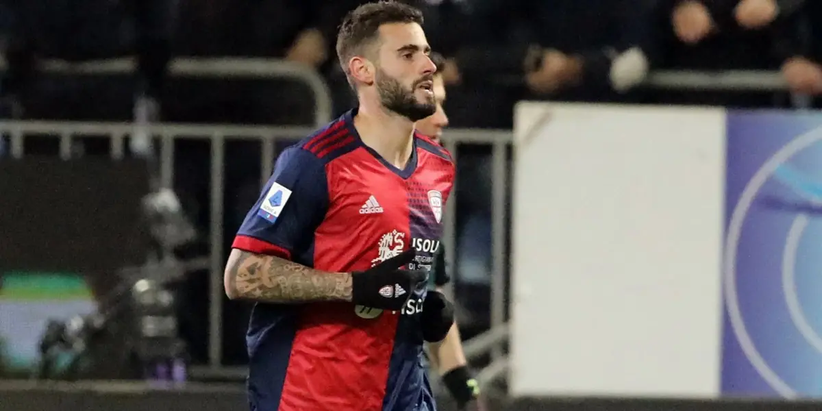 Gastón Pereiro recibió una muy buena noticia en el Cagliari de Italia, luego de una curiosa situación luego de salir de Nacional