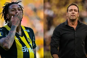 Ignacio Ruglio y Abel Hernández estalaron en conflicto para la preocupación de Darío Rodríguez y todo Peñarol