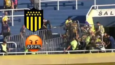 Incidentes entre Peñarol y Rosario Central