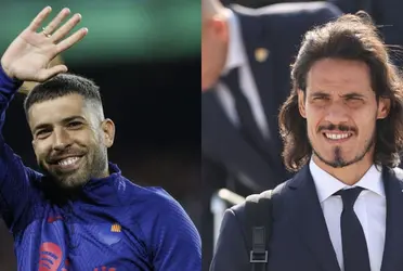 Jordi Alba disfruta de las playas de Miami mientras Edinson Cavani vive en Argentina pero en un lugar muy particular