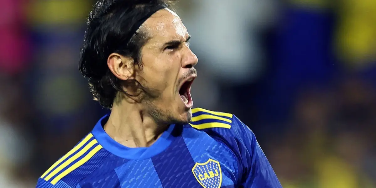 Los hinchas de Boca tuvieron un gran accionar para con Edinson Cavani