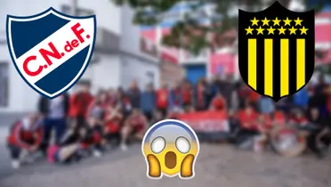 Los hinchas de Caracas tuvieron un fuerte gesto relacionado con Nacional que podría enojar a los de Peñarol