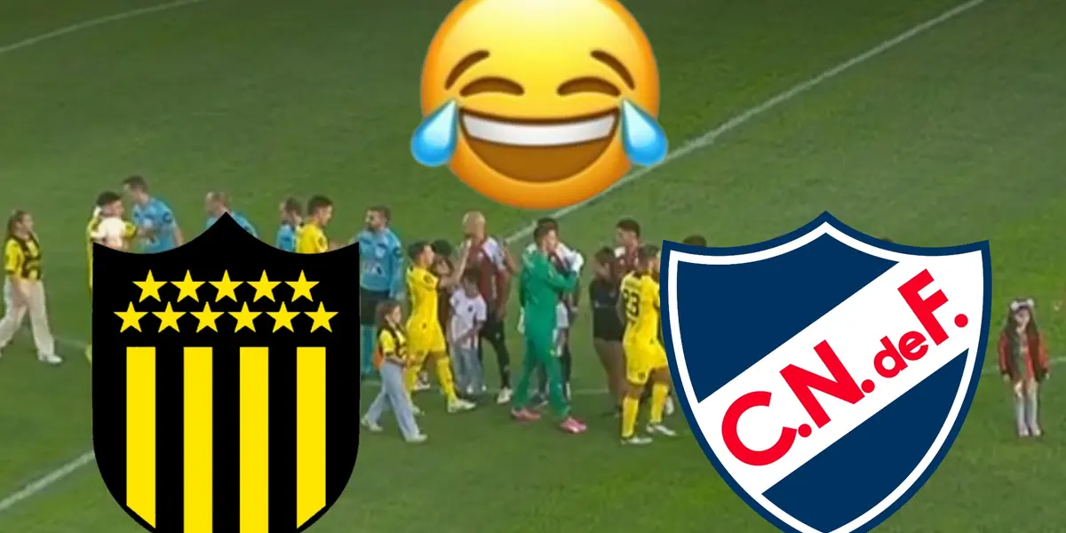 Los hinchas de Nacional se burlan de los de Peñarol por un hecho particular del partido ante Deportivo Maldonado