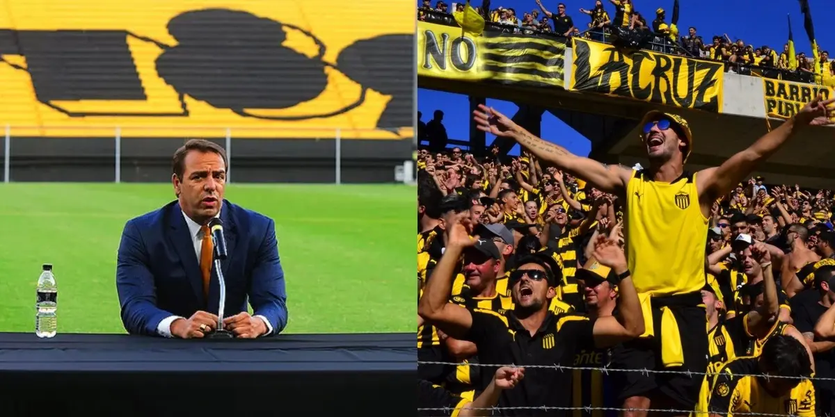 Los hinchas de Peñarol se manifestaron luego del triunfo de Peñarol y le dejaron un pedido a Ignacio Ruglio