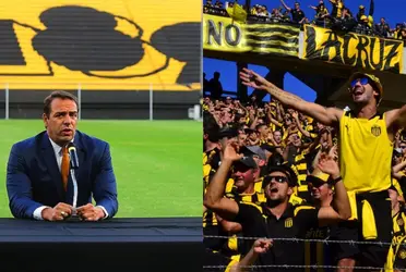 Los hinchas de Peñarol se manifestaron luego del triunfo de Peñarol y le dejaron un pedido a Ignacio Ruglio