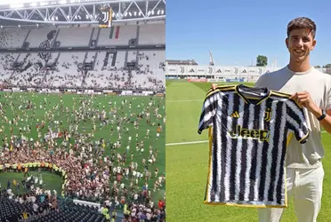 Luego de ser presentado como refuerzo de la Juventus, Facundo González se encontró con un gran escándalo de los hinchas