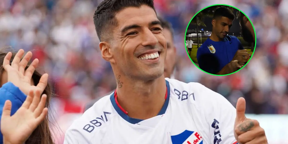 Si bien su corazón pertenece a Nacional, el gesto de Luis Suárez con Peñarol