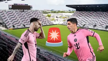 Luis Suárez y Messi en el Inter Miami