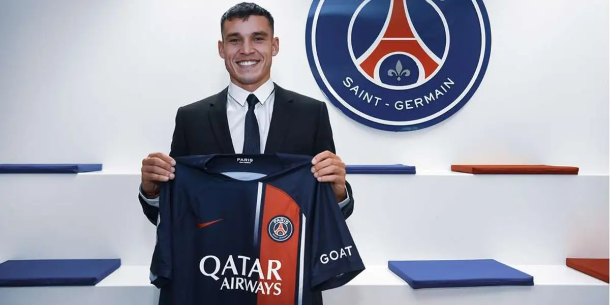 Manuel Ugarte en el PSG