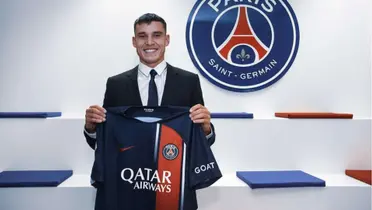 Manuel Ugarte en el PSG