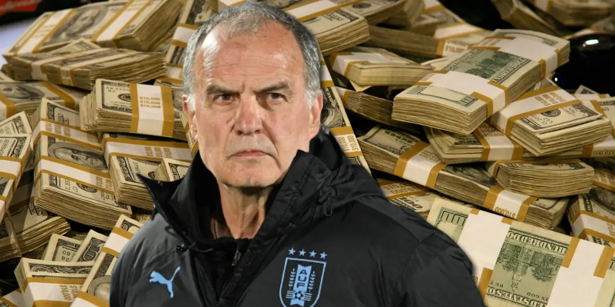 De ganar 8 millones en Leeds, el salario que percibe Marcelo Bielsa en Uruguay