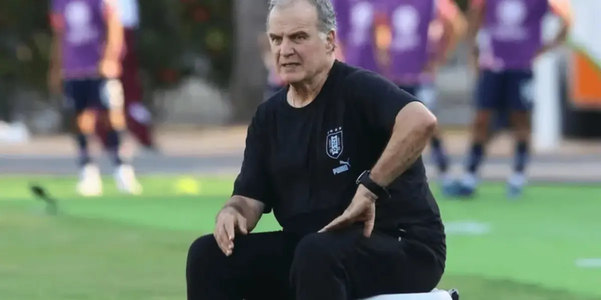 Marcelo Bielsa en la Selección de Uruguay