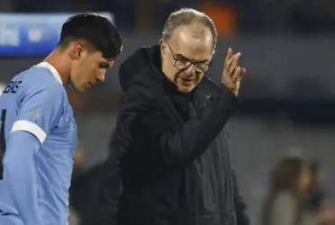 Marcelo Bielsa sigue de cerca a una de las grandes joyas de la Selección de Uruguay, a quien se le cayó la transferencia