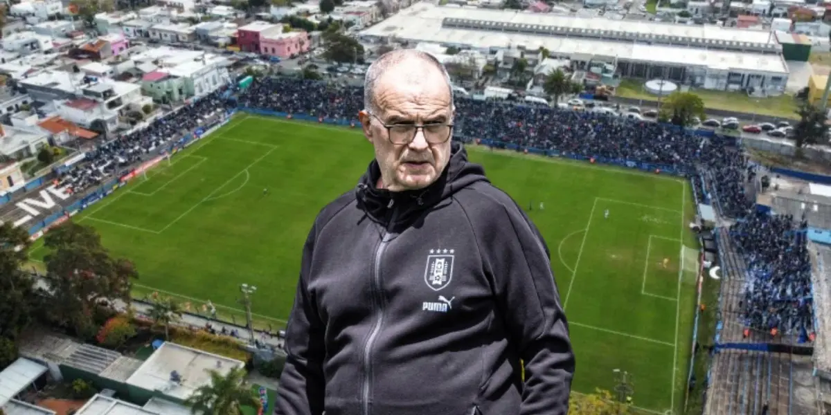 Marcelo Bielsa volvió a tener un gran gesto al presentarse en un encuentro importante del fútbol local