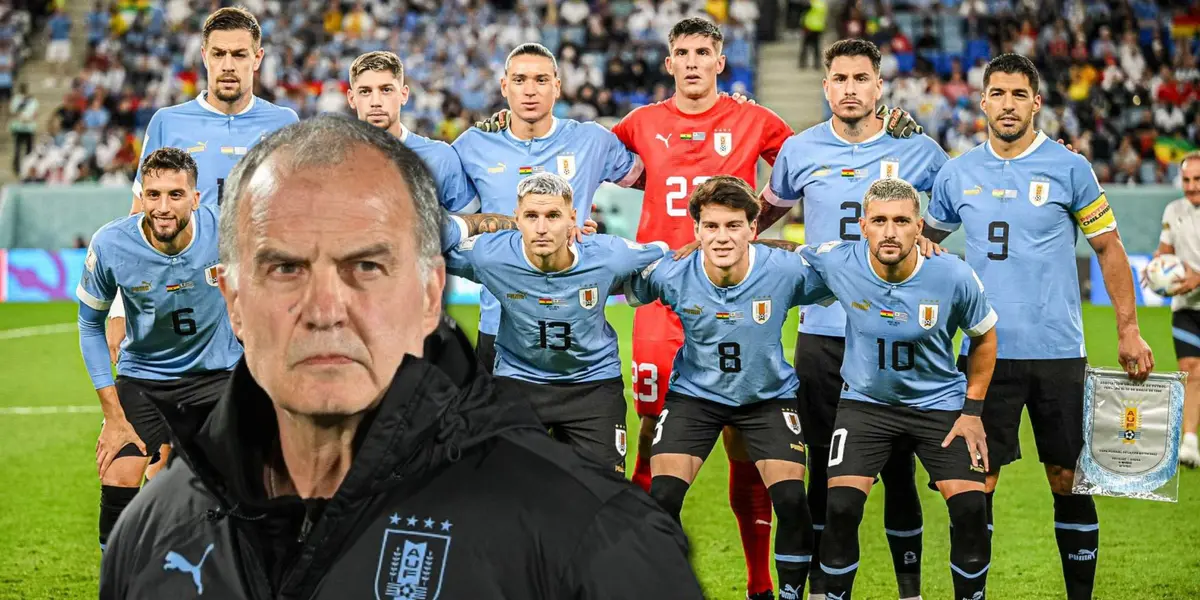 Está conforme, el único jugador que Bielsa quitaría del once titular de Uruguay