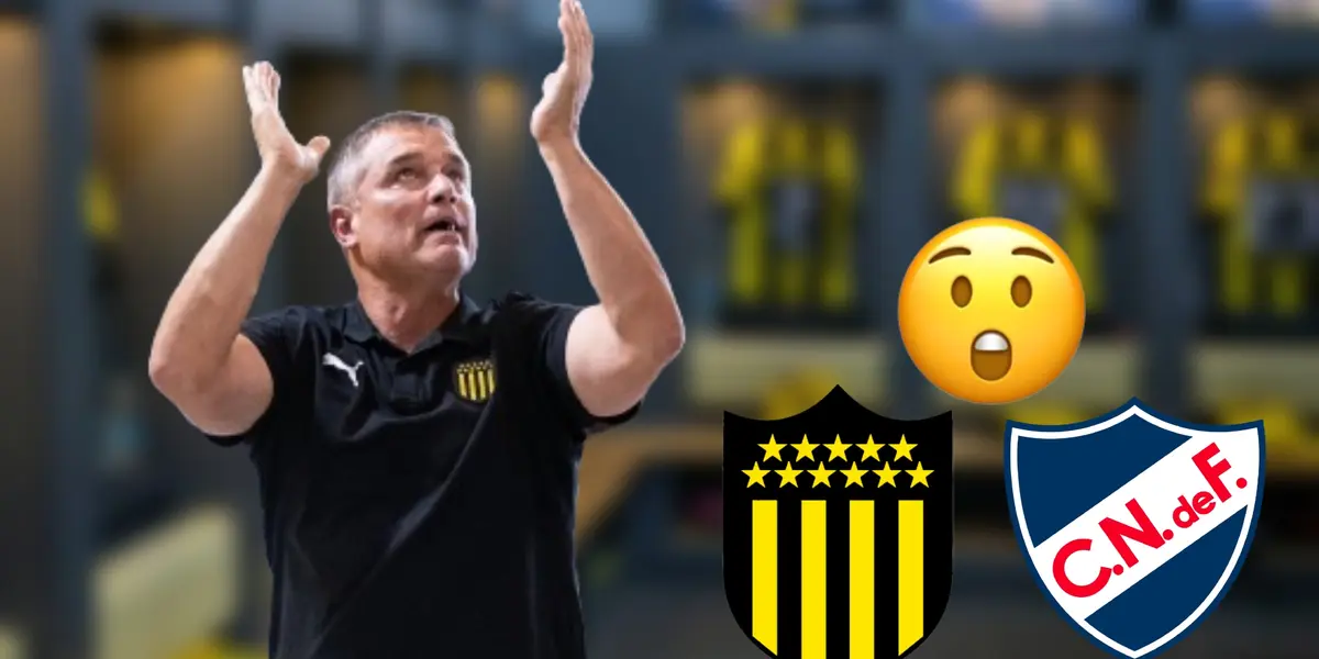 Nadie se esperaba la modificación que realizó Diego Aguirre en Peñarol para enfrentar a Nacional