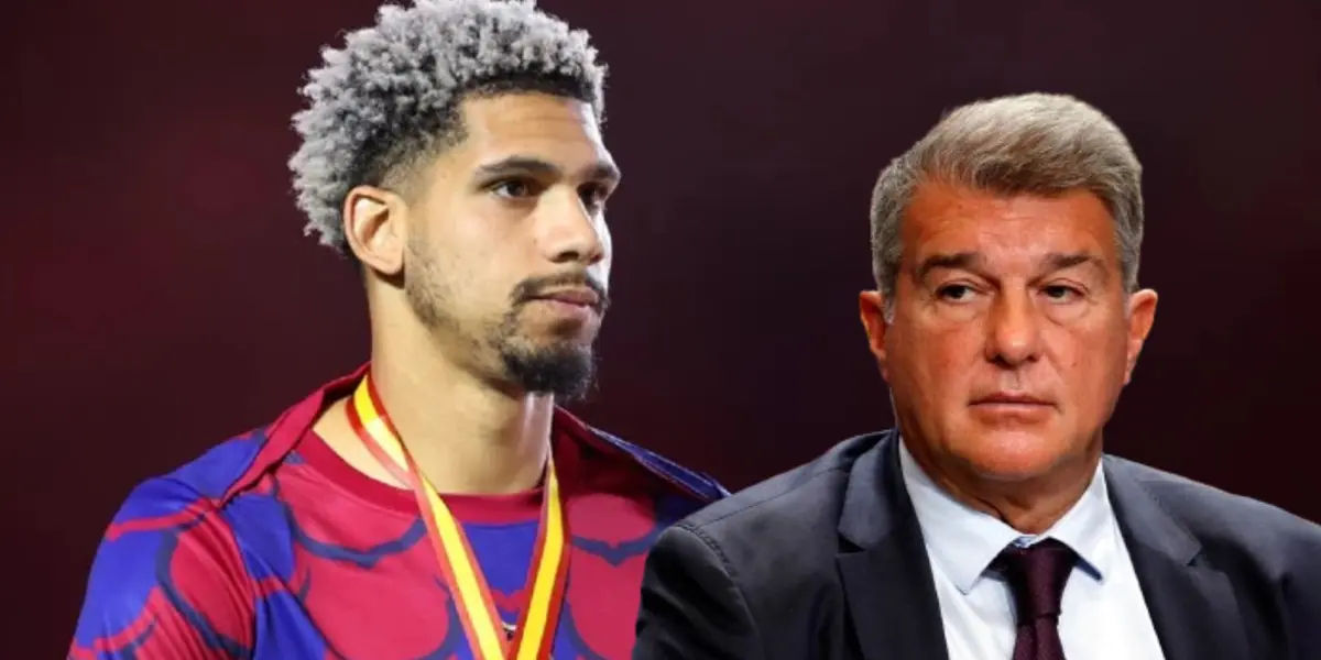 Ni con Messi hicieron eso, el plan de Laporta con Ronald Araújo en Barcelona