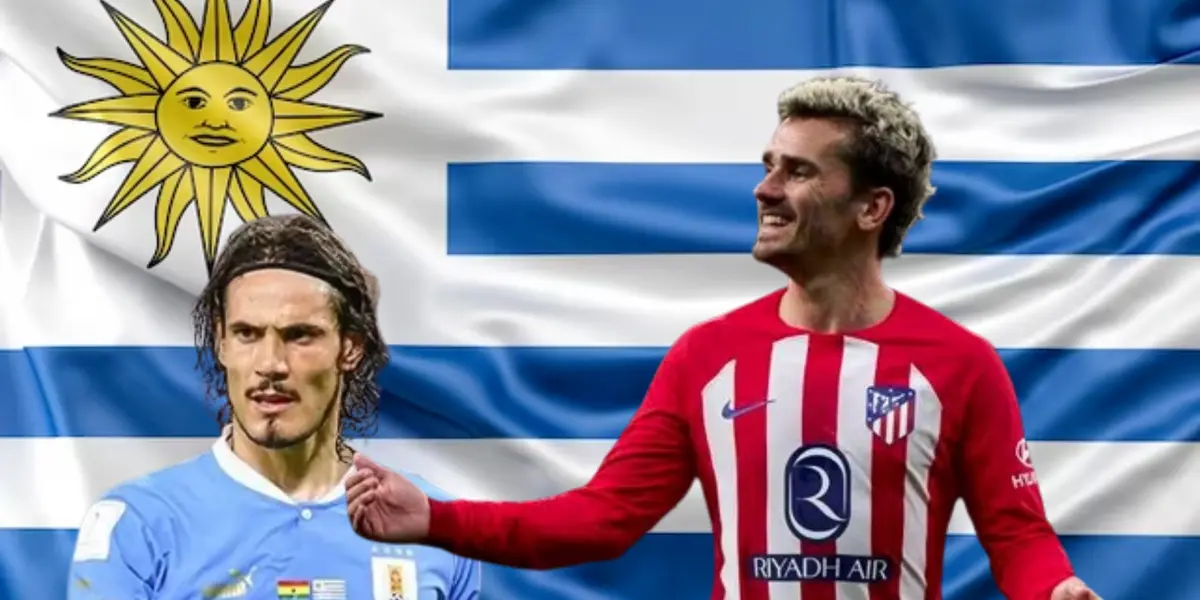 Nuevamente Antoine Griezmann sorprendió a todos con una pasión que es igual a la del uruguayo Edinson Cavani