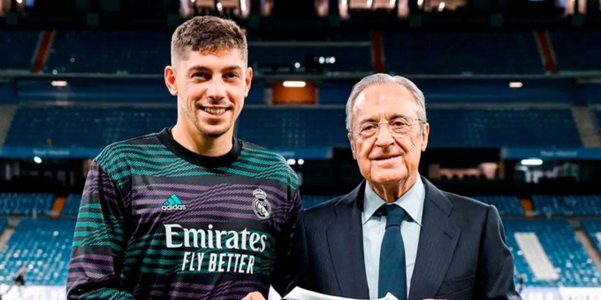 Real Madrid reconoció a Fede por lograr llegar a un número grande de partidos disputados con la camiseta de los ‘merengues’