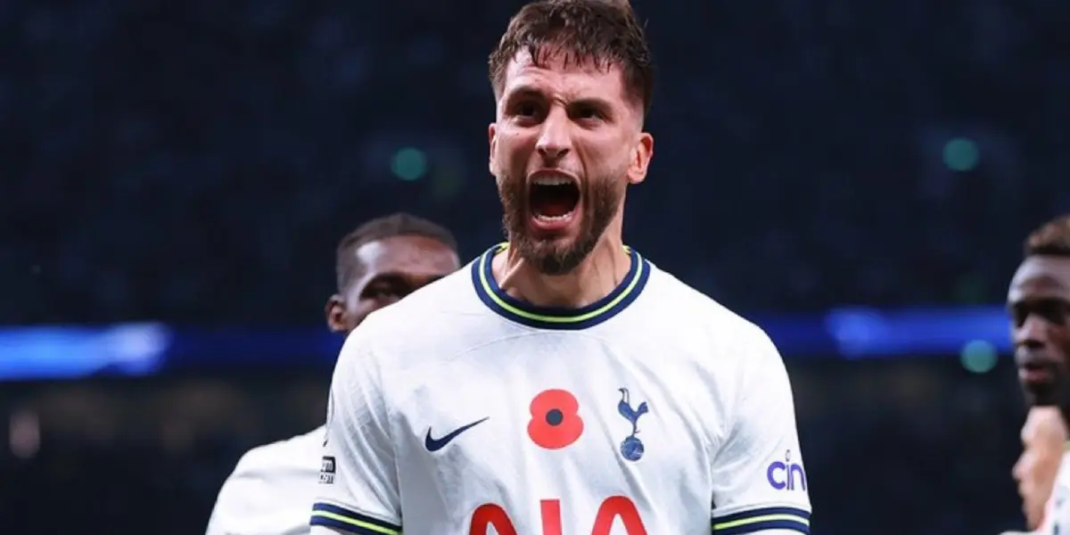 Rodrigo Bentancur en Tottenham.