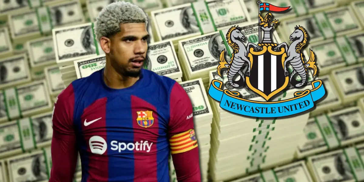 Barcelona lo pagó 5 millones y la fortuna que pondría Newcastle por Ronald Araujo