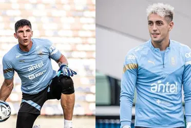 Santiago Mele se volvió a destacar y le mete presión a Sergio Rochet en la Selección de Uruguay de Bielsa