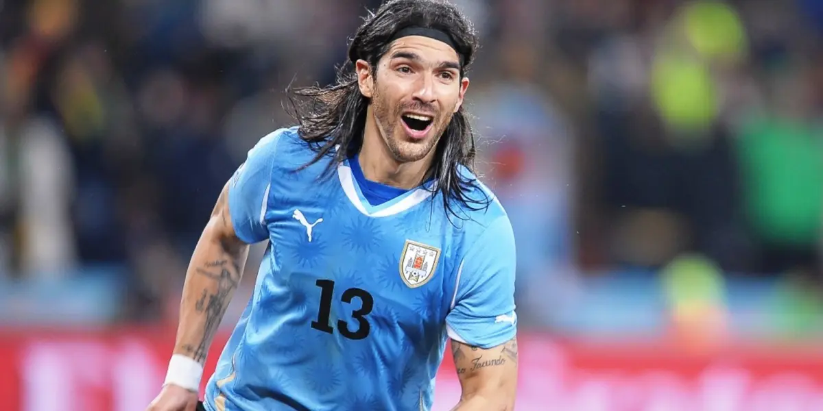 Sebastián Abreu en la Celeste