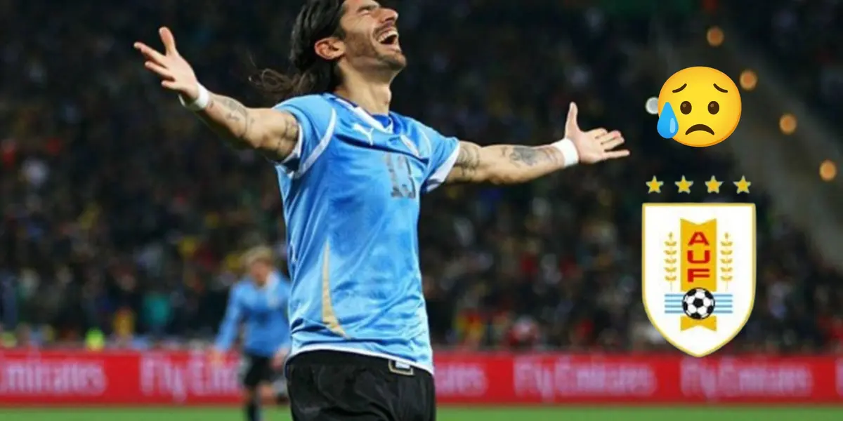 Sebastián Abreu en la Selección de Uruguay