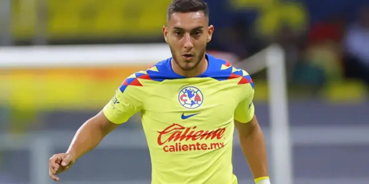 Sebastián Cáceres en el Club América