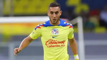 Sebastián Cáceres en el Club América