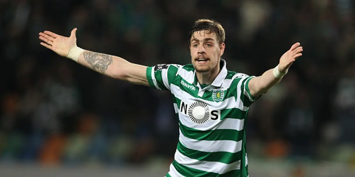 Sebastián Coates fue fundamental para el Sporting de Lisboa, en la fecha 3 de la Uefa Europa League