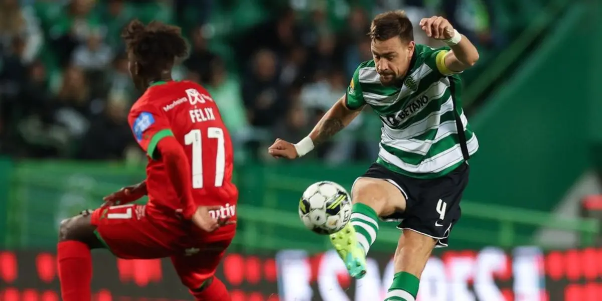 Sebastián Coates la rompe en Sporting de Lisboa y con gol de él su equipo consiguió un triunfo agónico