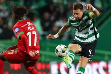 Sebastián Coates la rompe en Sporting de Lisboa y con gol de él su equipo consiguió un triunfo agónico