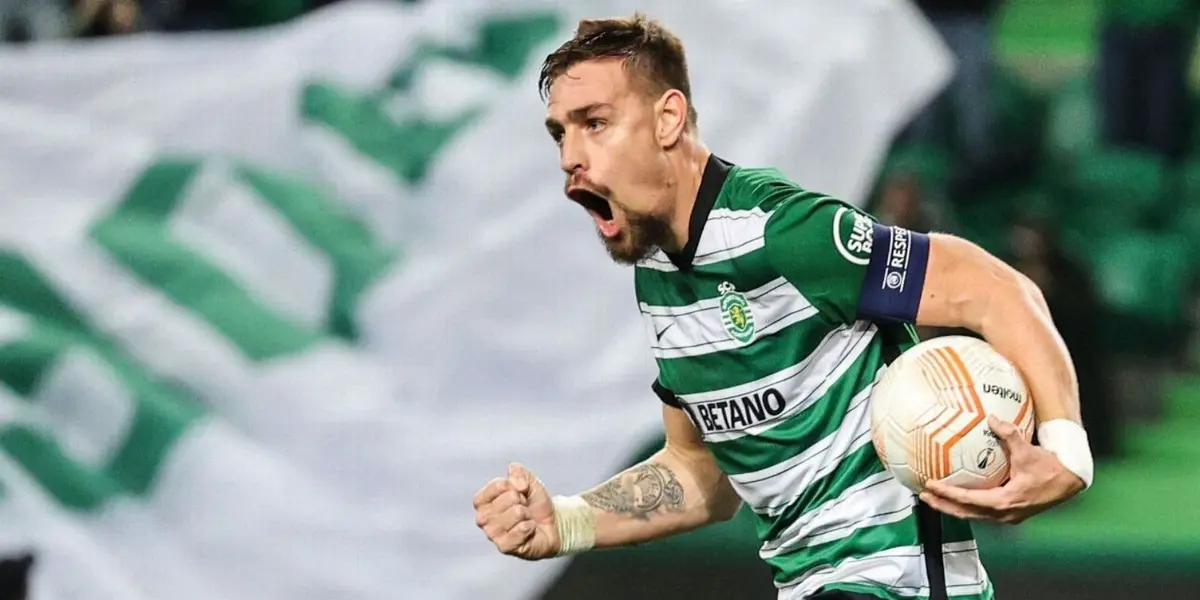 Sebastián Coates recibió un particular homenaje en el Sporting de Lisboa y no pudo contener la emoción