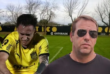 Todo Peñarol quedó sorprendido por la imagen que circuló de Franco González fumando y saliéndose de la dieta