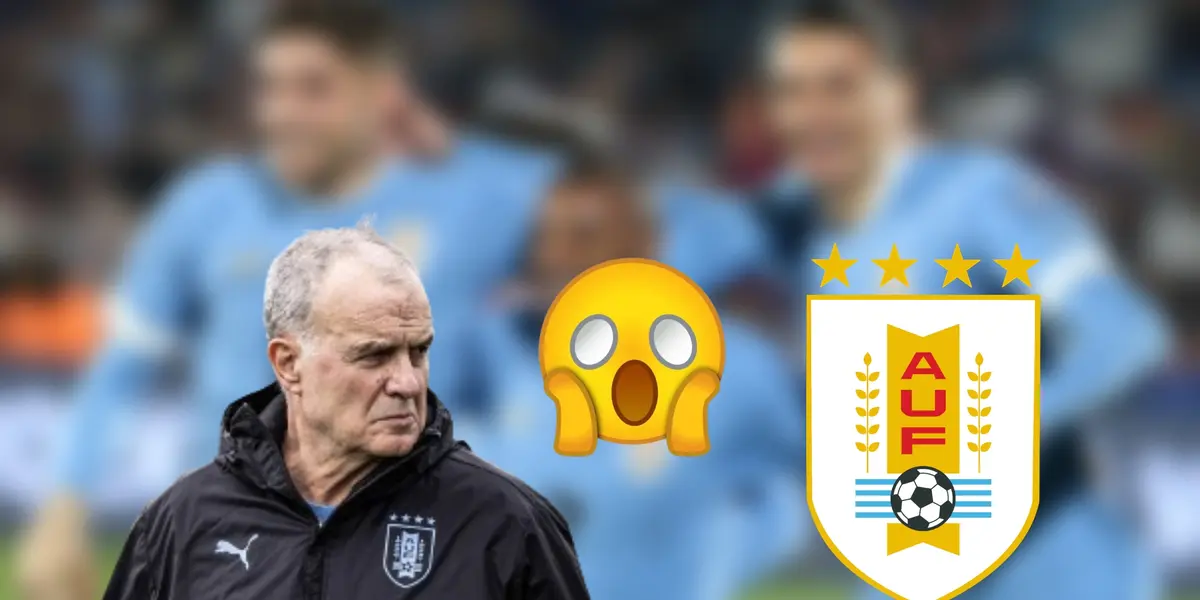 Un futbolista importante para Marcelo Bielsa en la Selección de Uruguay tuvo un fuerte error y lo pagó caro