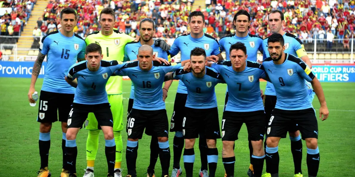 Uruguay en el Mundial de Rusia 2018.